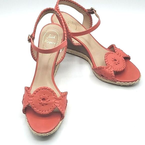 Jack Rogers Women's Clare Rope Wedge Sandal - Picture 1 of 17
